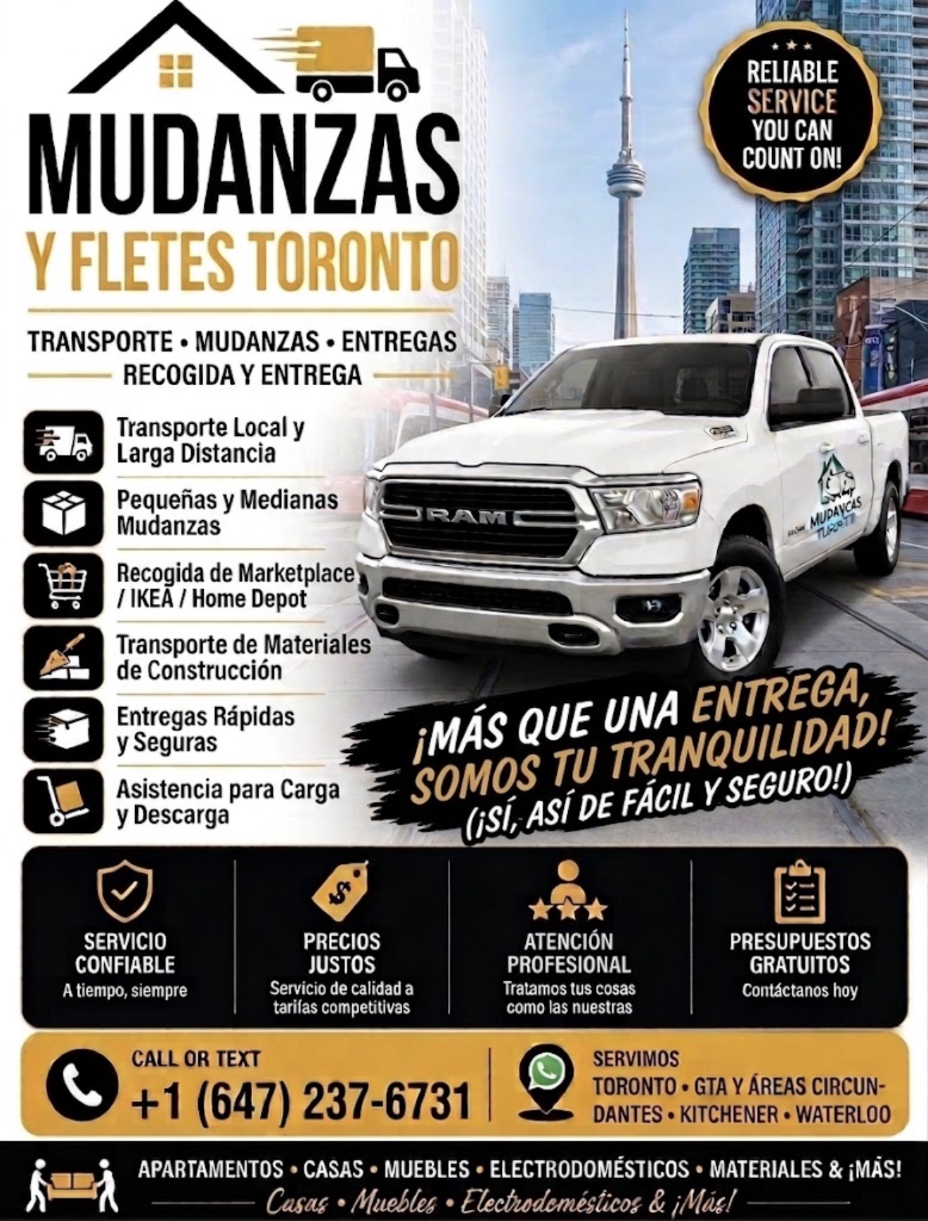 PEQUEÑAS Y MEDIANAS MUDANZAS